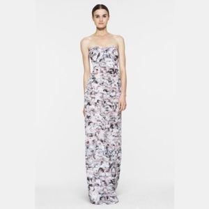BCBG Erika Strapless full length dress